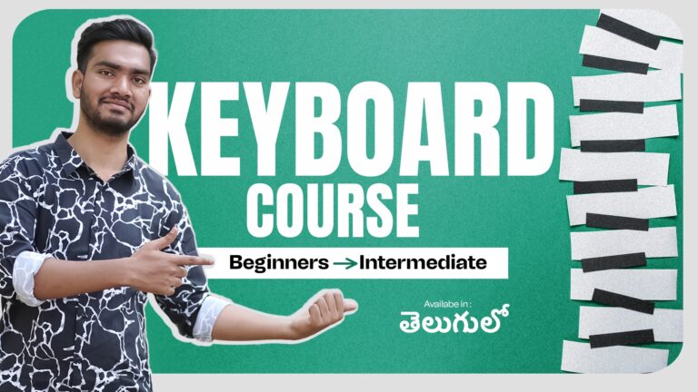 Keyboard Course – తెలుగు లో